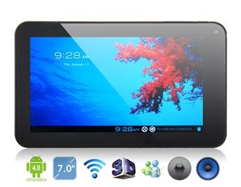 N710 7 "VIA8850 Android 4.0.3 Tablet PC 1.2GHz com HDMI, 3G