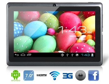IPPO Q78 7 "Android 4.0.3 A13 1.2GHz Tablet PC